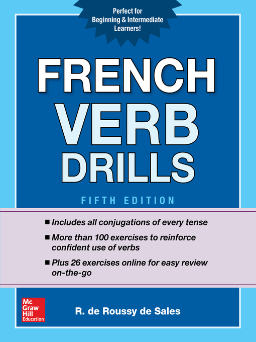 Cover image for French Verb Drills